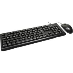 INTER-TECH IT88884138 - Keyboard/mouse combination, USB, black