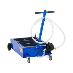 Mobile Oil Drain Pan - 75 L - hand pump