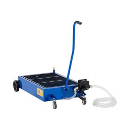 Mobile Oil Drain Pan - 65 L - hand pump