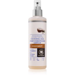 Urtekram Coconut Regenerating Leave-In Conditioner for hydration and shine 250 ml