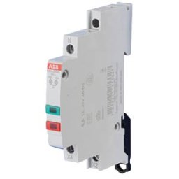 ABB E219-2CD48 - LED Indicator Light - 2x, 12 - 48 V AC, Green + Red