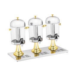 Juice Dispenser - 3 x 8 L - cooling inserts