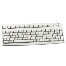 CHERRY G83UK USB - Keyboard - USB - light grey - UK Layout