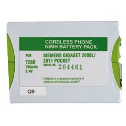FREI TGP 266 - Cordless phone battery, NiMh, 2.4 V, 750 mAh