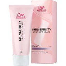Wella Professionals Shinefinity Zero Lift Glaze 06/6 Cherry Wine - dunkelblond violett 60 ml
