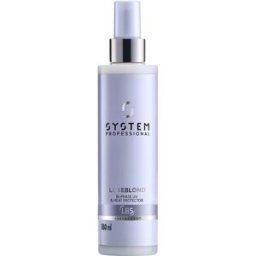 180ml System Professional LipidCode LuxeBlond Bi-Phase UV & Heat Protector