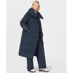 Sweaty Betty Nimbus Cloud Longline Puffer, Blue, Women's L