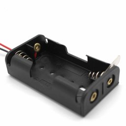 2xAA Battery holder box with knife