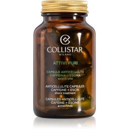 Collistar Attivi Puri Anticellulite Caffeine+Escin Caffeine Capsules for skin with cellulite 14 pc