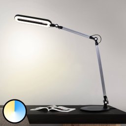 Briloner Swan LED table lamp, CCT, dimmable