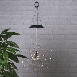 STAR TRADING Firework LED solar hanging light