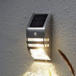 STAR TRADING LED solar wall light Wally, motion detector