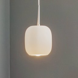 Casablanca Murea pendant light cable pendant 1-bulb opal