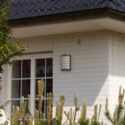 CMD Aqua Marco sensor outdoor lamp, grid, anthracite