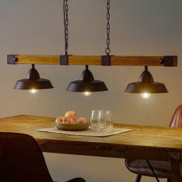 EGLO Oldbury pendant light with a rustic look