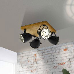 EGLO Gatebeck downlight, square, 4-bulb