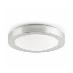 FARO BARCELONA Logos bathroom ceiling light, Ø 35 cm, aluminium