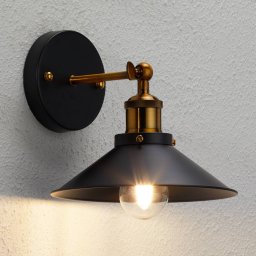 Globo Wall light Viktor in an industrial design