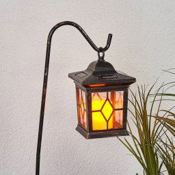 Lindby Decorative LED solar lanterns Beata in a set