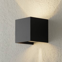 Helestra Siri 44 outdoor wall lamp up/down black