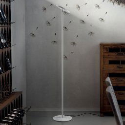 Linea Light Joshua LED floor lamp in white