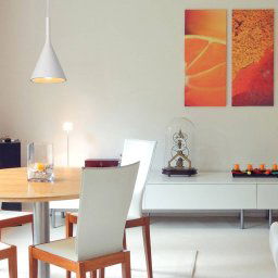 Lucide Gipsy conical plaster hanging light