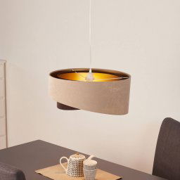 Maco Design Arianna pendant light in layered look, 2-coloured