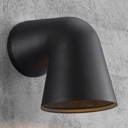 Nordlux Modern outdoor wall light Front in black