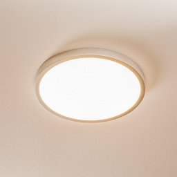 ORION Vika LED ceiling light round matt titanium Ø 30 cm