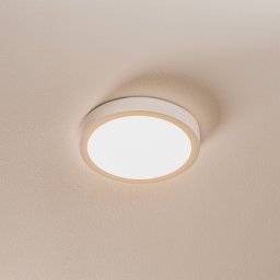 ORION Vika LED ceiling light, round, white, Ø 18 cm