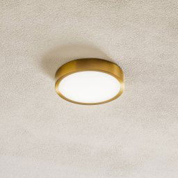 ORION Bully LED ceiling light with patina look, Ø 14 cm