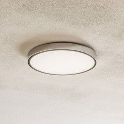 ORION LED ceiling light Bully, chrome, Ø 24 cm