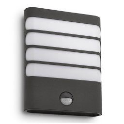 Philips Raccoon LED outdoor wall light, anthracite