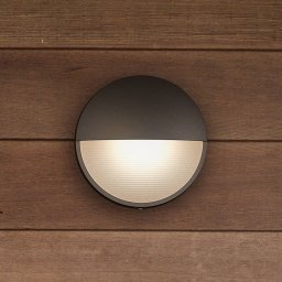 Philips Capricorn anthracite-coloured LED wall light, IP44