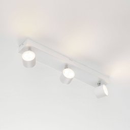 Philips Three-bulb LED spotlight Star, WarmGlow, white