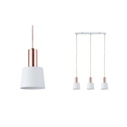 Paulmann Wonderful three-bulb hanging light Haldar