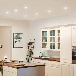 Paulmann Nova LED downlight 3-set rigid aluminium
