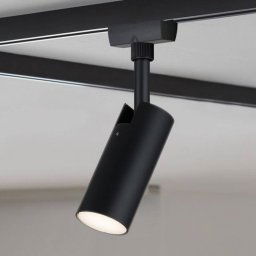Paulmann URail LED spot Tubo black 3,000 K