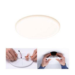 Paulmann Veluna panel 830 round 3-step dim 21.5 cm