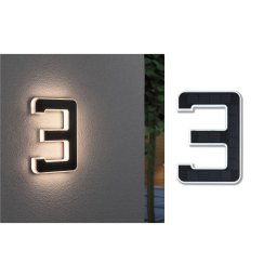 Paulmann LED solar house number 3
