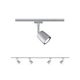 Paulmann URail Cover Set, 4 spots, 2xchrome rail