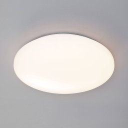 Reality Leuchten Pollux LED ceiling lamp, Ø 37 cm, plastic, motion detector