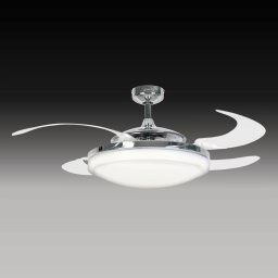 Beacon Lighting Beacon ceiling fan Fanaway Evo 2 with light chrome quiet