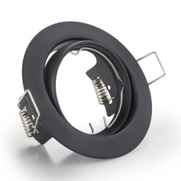 Trio Lighting Round Jura recessed light in black