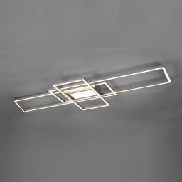 Trio Lighting Irvine LED ceiling lamp 3,000-6,500 K, matt nickel