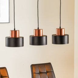 TEMAR LIGHTING Olla pendant light, 3-bulb, long