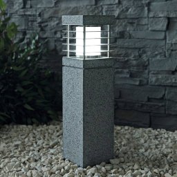 Heitronic Made of genuine granite - pillar light La Mer