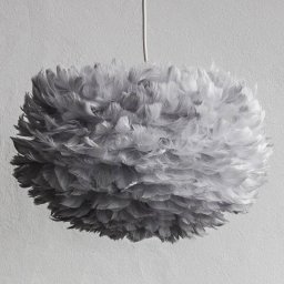 UMAGE Eos medium hanging lamp, light grey
