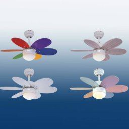 Westinghouse Turbo II fan with 2 sets of blades