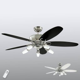 Westinghouse ceiling fan with light Arius, remote control